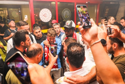 Samsunspor'un Yeni Transferleri Samsun'a Geldi 