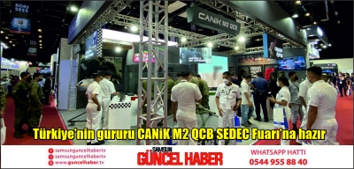 Türkiye’nin gururu CANiK M2 QCB SEDEC Fuarı’na hazır