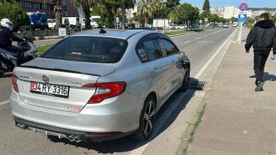 Samsun'da otomobilin çarptığı kadın ağır yaralandı