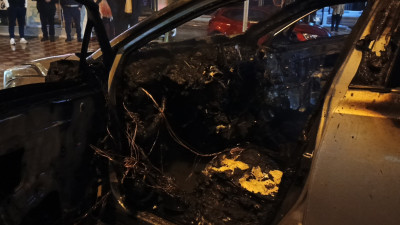 Bafra’da Babasının Aracını Yaktı: Tartışma Alevlere Dönüştü