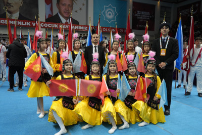 Samsun’da 23 Nisan Coşkusu: Türk Dünyası Çocukları Aynı Sahnede Buluştu