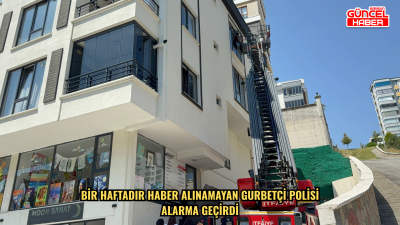 Bir haftadır haber alınamayan gurbetçi polisi alarma geçirdi